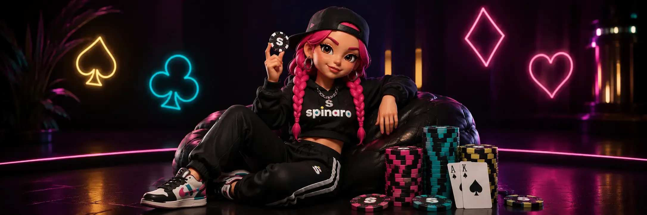 Momento di gioco con Spinaro